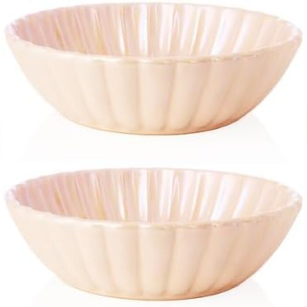 Godinger Scallop Bowl, Soup Bowl, Cereal Bowl, Serving Bowl, 7X7